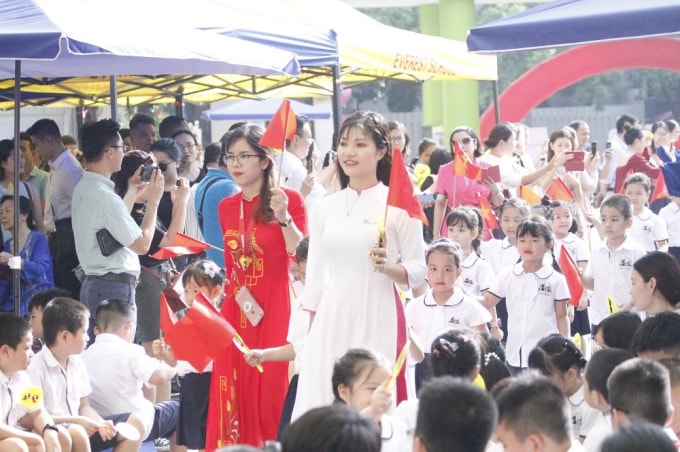 Năm nay, sẽ quy định cấm các nhà trường tựu trường sớm (ảnh Trinh Phúc).
