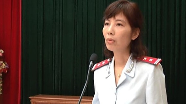 Trưởng đoàn thanh tra Bộ Xây dựng Nguyễn Thị Kim Anh