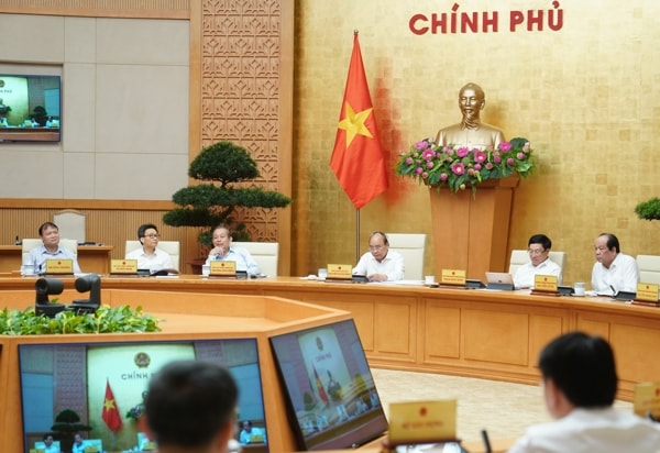 Thường trực Chính phủ họp xử lý một số dự án yếu kém ngành Công Thương. Ảnh: VGP