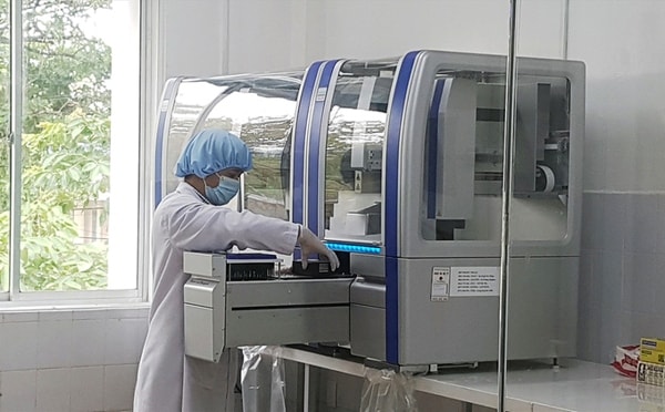 Hệ thống máy xét nghiệm ở tỉnh Quảng Nam có giá 7,23 tỷ đồng
