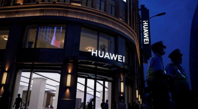 Một cửa hàng của Huawei tại Bắc Kinh, Trung Quốc. Ảnh: Reuters