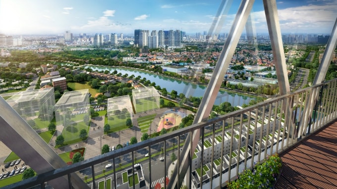 Cầu kính tại tầng 33 là địa điểm ngắm cảnh lý tưởng