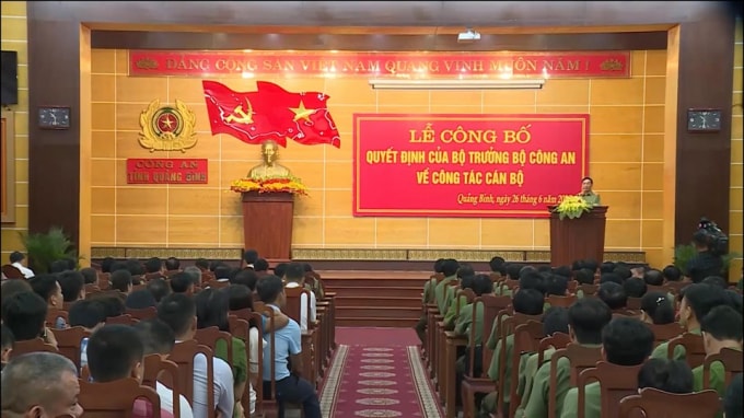 Quang cảnh buổi lễ