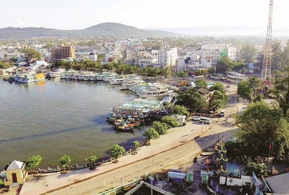Một góc thị trấn Dương Đông, Phú Quốc