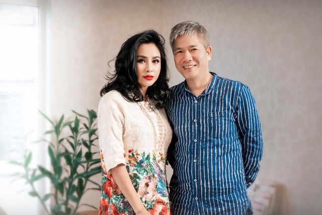 Thanh Lam và bác sĩ Bùi Tiến Hùng.