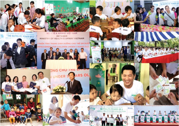 Năm 2019 đánh dấu hành trình 5 năm chương trình Nutrilite Power of 5 tại Việt Nam.