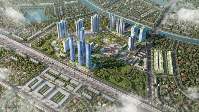 Phối cảnh ý tưởng thiết kế dự án Quy hoạch cải tạo, xây dựng lại khu tập thể Kim Giang.