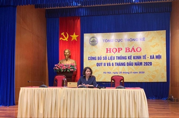 Phó Tổng cục trưởng phụ trách Tổng cục Thống kê cho biết, GDP 6 tháng đầu năm 2020 tăng thấp nhất 10 năm qua