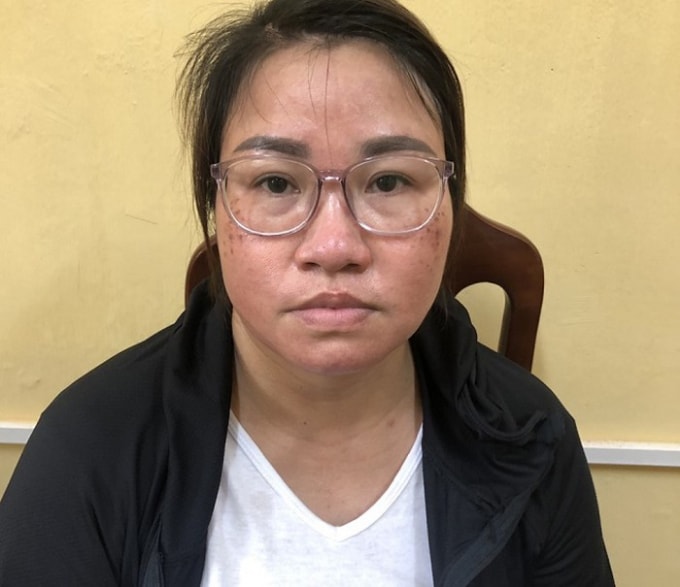 Đối tượng Trần Thị Thanh Hồng đã bị khởi tố, bắt giam.