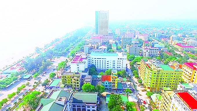 Thị xã du lịch Cửa Lò ngày càng khanh trang, hiện đại.