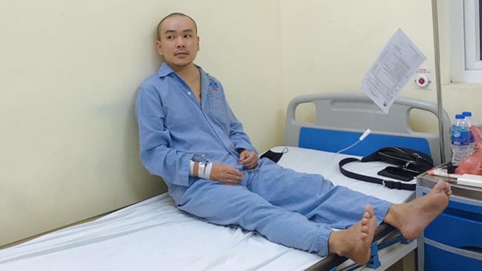 Đức Thịnh đang chiến đấu với bệnh Ung thư hạch Giai đoạn 2, thể xơ nốt - Ung thư Hogkin.