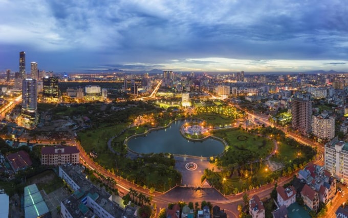 GRDP của Thủ đô Hà Nội tăng 3,39% trong 6 tháng đầu năm 2020. Ảnh: Hanoi.gov.vn