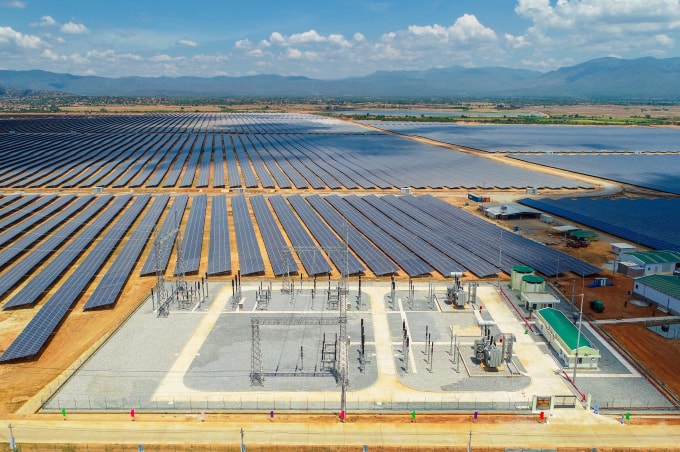 Cụm nhà máy điện mặt trời của BIM tại Ninh Thuận sản xuất khoảng 600 triệu kwh/năm.