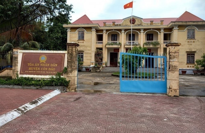 TAND huyện Côn Đảo. Ảnh: TL.