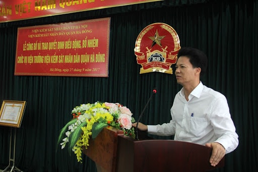 Bí thư Quận uỷ Hà Đông Lê Cường bị kỷ luật cảnh cáo. Ảnh: TL.