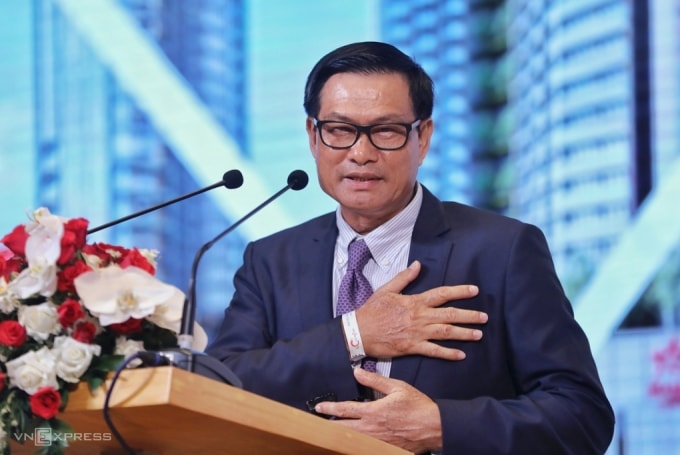 Chủ tịch Coteccons Nguyễn Bá Dương. Ảnh VNE