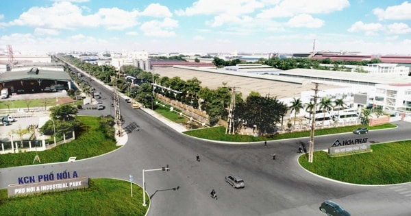 Một khu công nghiệp trên địa bàn tỉnh Hưng Yên. Ảnh minh họa