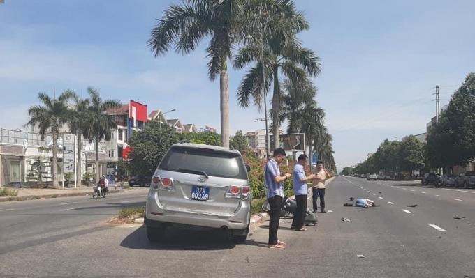 Hiện trường vụ tai nạn