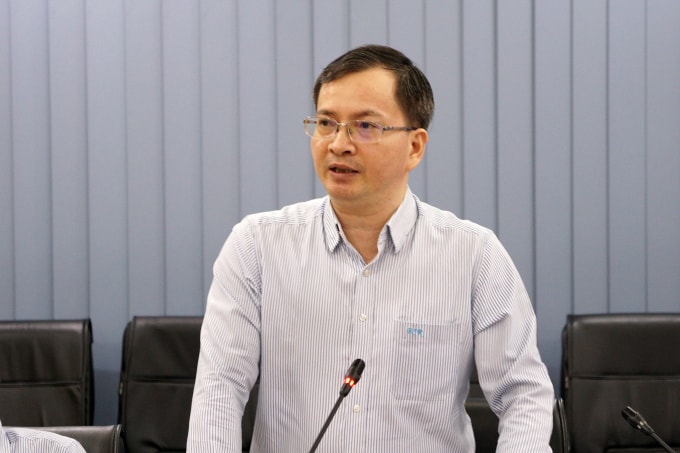 Đồng chí Khương Lê Thành - Phó Bí thư Đảng ủy, Thành viên HĐQT BSR phát biểu thảo luận tại Hội nghị.