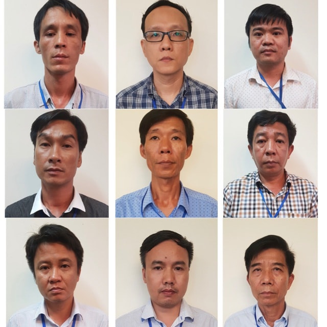 9 bị can bị khởi tố liên quan đến dự án cao tốc Đà Nẵng - Quảng Ngãi.