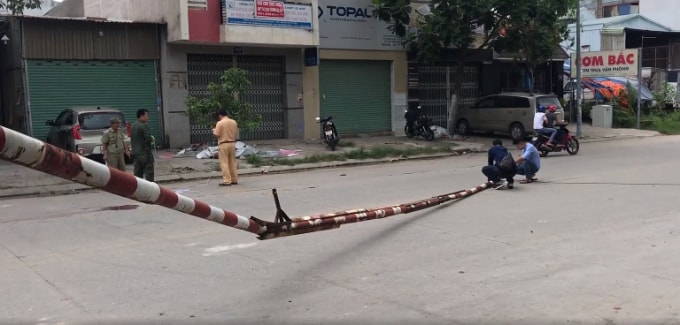 Hiện trường vụ tai nạn. Ảnh: TL.