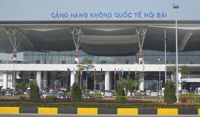 Sân bay Nội Bài.