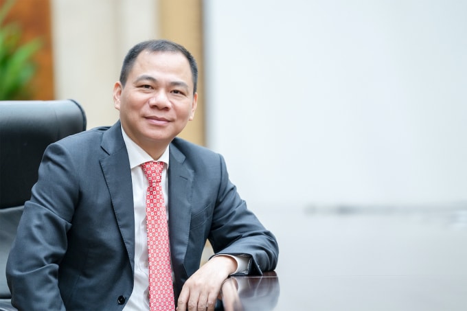 Ông Phạm Nhật Vượng - Chủ tịch Tập đoàn Vingroup.