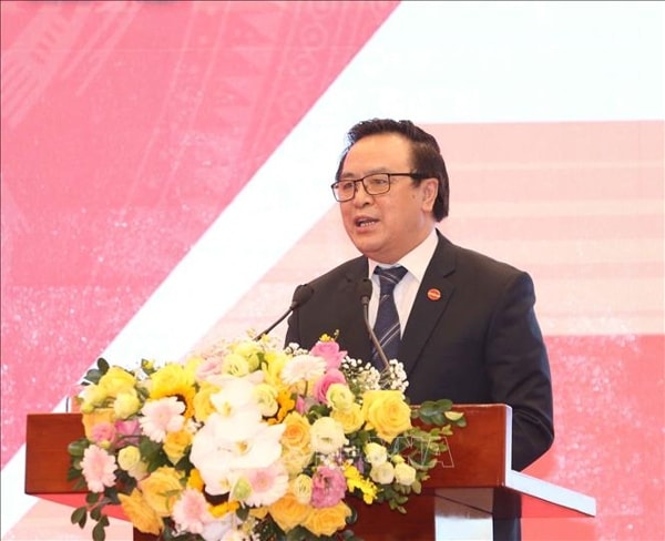 Ông Hoàng Bình Quân, Ủy viên Trung ương Đảng, Trưởng Ban Đối ngoại Trung ương. Ảnh: TTXVN