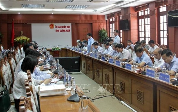 Quang cảnh buổi làm việc. Ảnh: TTXVN