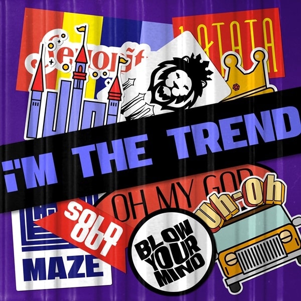Bìa single i'M THE TREND. (Ảnh: All K-Pop)