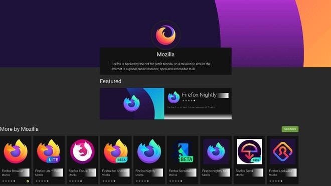 Firefox có rất nhiều phiên bản khác nhau.
