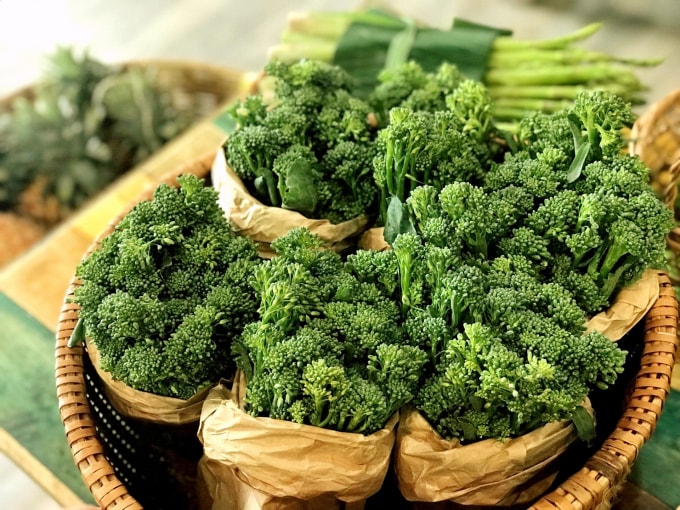 Vitamin K trong bông cải xanh khiến bạn có nguy cơ bị cục máu đông nguy hiểm nếu đang uống thuốc warfarin. Ảnh: TL