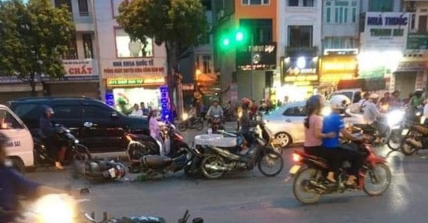 Hiện trường vụ tai nạn. Ảnh: TL.