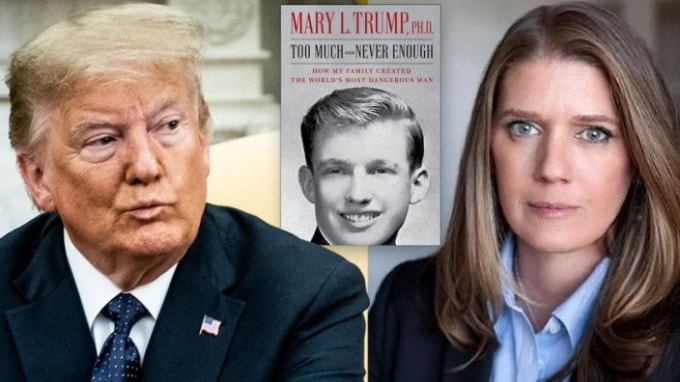 Marry Trump, cháu gái của Donald Trump sắp ra cuốn tự truyện, trong đó miêu tả rất nhiều những chi tiết gây sốc về Tổng thống Mỹ - Ảnh: NYT/ Getty