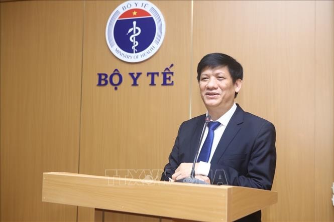 Quyền Bộ trưởng Bộ Y tế Nguyễn Thanh Long. Ảnh: TTXVN