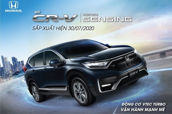 Honda CR-V 2020 sẽ chính thức ra mắt 30/7/2020. Ảnh: Honda Việt Nam