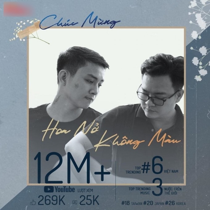 Những thành tích đáng ngưỡng mộ của ca khúc (Ảnh: FBNV).