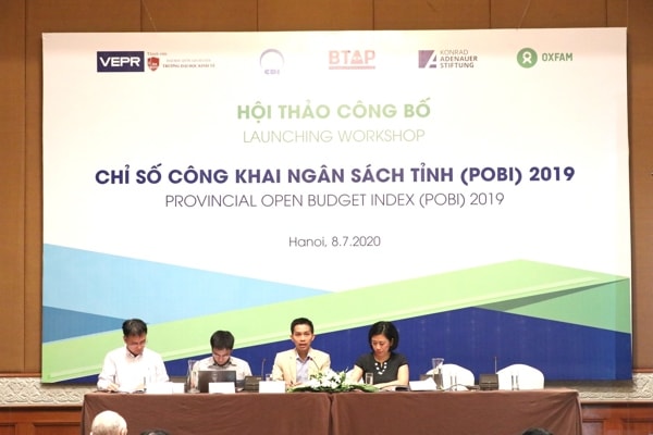 Năm 2019 là năm thứ 3 liên tiếp xếp hạng công khai ngân sách tỉnh
