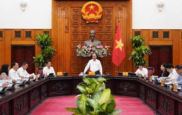 Quang cảnh buổi làm việc. Ảnh: VGP