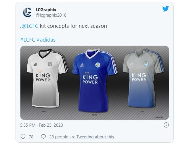 Leicester sẽ phải đau đầu trong việc lựa trọn trang phục thi đấu mùa tới?