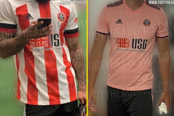 Trang phục thi đấu bắt mắt của Sheffield United ở mùa giải 2020 - 2021.