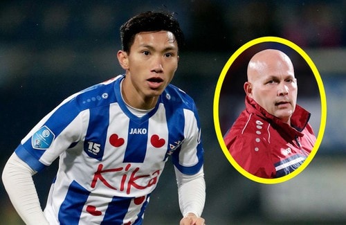 Cầu thủ Văn Hậu về nước, không tham gia thi đấu ở SC Heerenveen. Ảnh: TL.