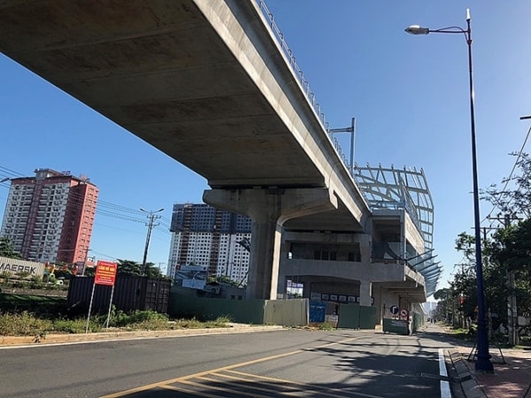 Tuyến Metro Bến Thành - Suối Tiên là dự án sử dụng lượng lớn vốn ODA từ Nhật Bản. Ảnh minh họa