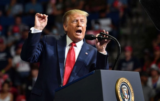 Tổng thống Mỹ Donald Trump. Ảnh: ABC News