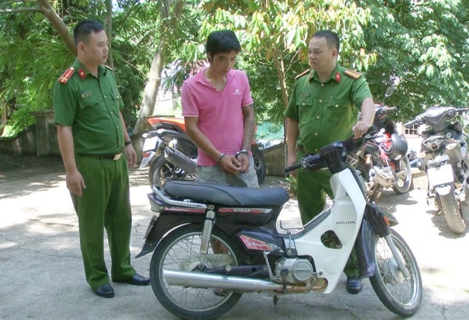 Đối tượng và tang vật bị bắt giữ