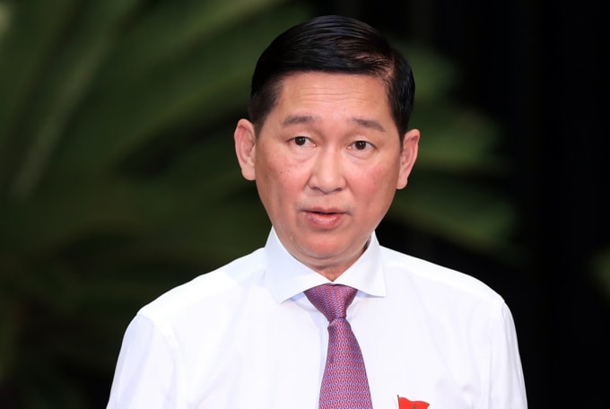 Ông Trần Vĩnh Tuyến, Phó Chủ tịch Ủy ban Nhân dân Thành phố Hồ Chí Minh. Ảnh: TL.