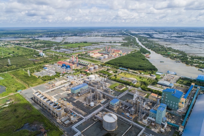 Toàn cảnh Cụm Khí Điện Đạm Cà Mau