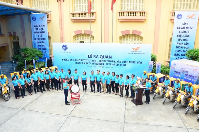 Lễ ra quân được thực hiện trực tuyến và đồng bộ từ Trung ương đến cấp tỉnh, cấp huyện trên phạm vi toàn quốc.
