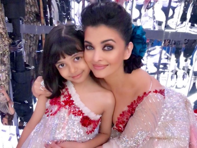 Aishwarya Rai và cô con gái 8 tuổi bị nhiễm Covid-19. Ảnh: TL.