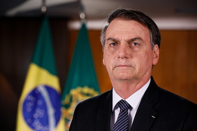 Tổng thống Brazil Jair Bolsonaro. Ảnh: Reuters